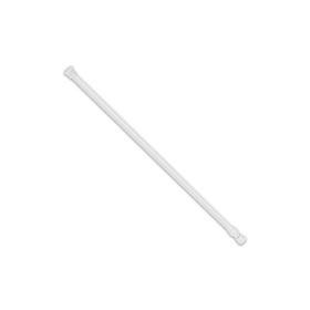 90cm Tension Curtain Rod Spring Load Adjustable Curtain Pole Heavy-Duty Steel for Bathroom Wardrobe Kitchen Balcony