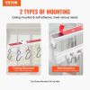 VEVOR Ceiling Curtain Track Set, 9.9 FT/3 Meter, Self Adhesive, No Drill Ceiling Track System for Curtains