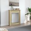 Fireplace Surround Sonoma Oak 29.5x7.9x34.4" Engineered Wood