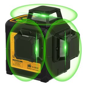 Self Leveling Laser Level Tool, 3x360 Line Lasers, 12 Lines Green Beam Leveler Tool, With Self-leveling, Manual, Pulse Mode, Lazer Level With 360 (Option: LL 3DG)