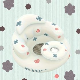 1pc Baby Sofa Chair, Plastic Wraparound Support Seat, Portable Rocking Chair for Infants Aged 3 Months+, Exercise Sitting & Standing, Spine Prote (Style: strawberry)